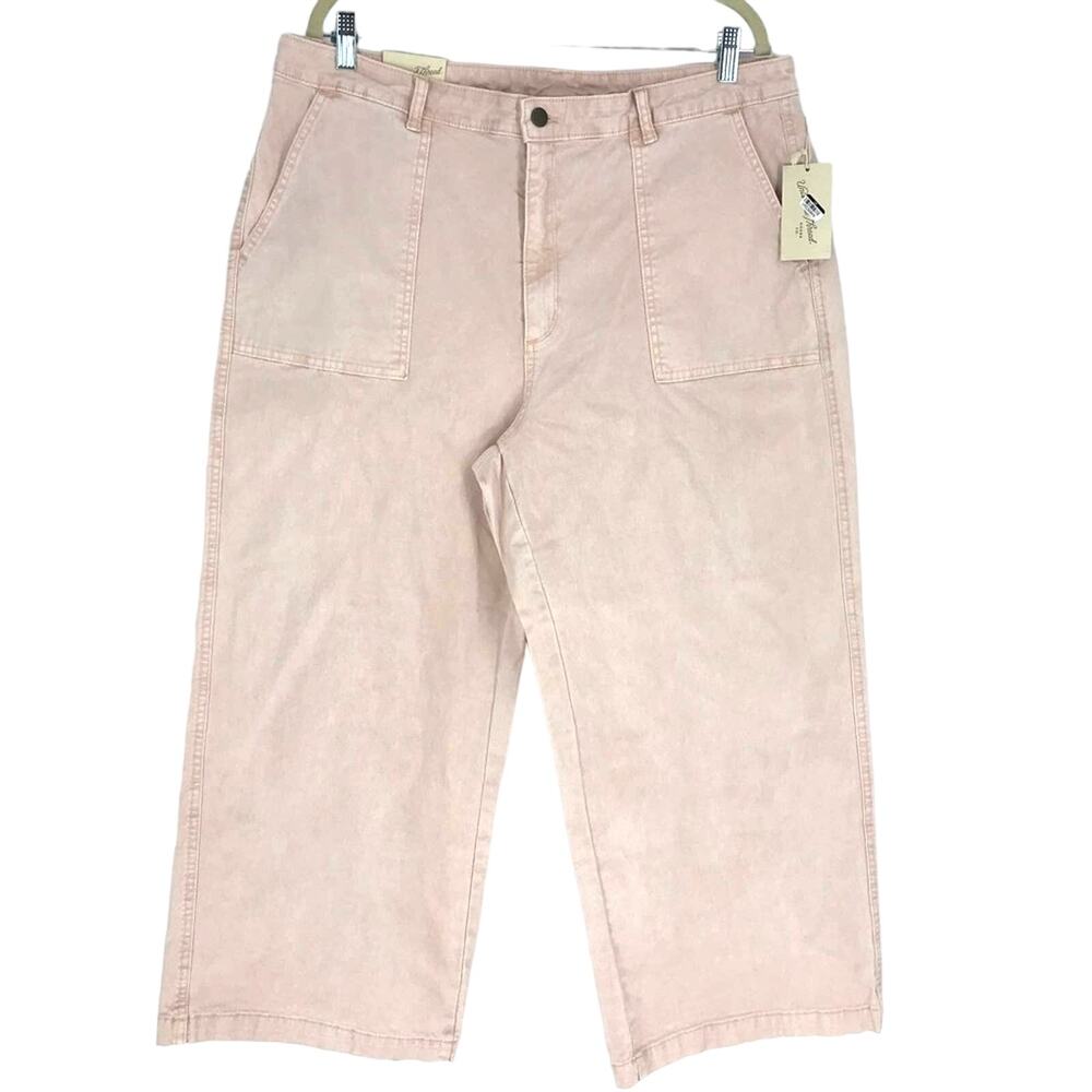 Universal Thread Highest Rise Wide Leg Crop Pants - Picture 2 of 7